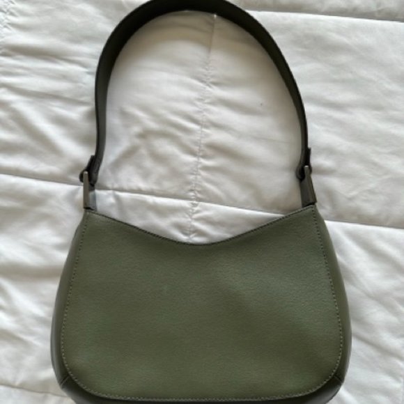 Calvin Klein Dark Green Shoulder Bag - Picture 4 of 7